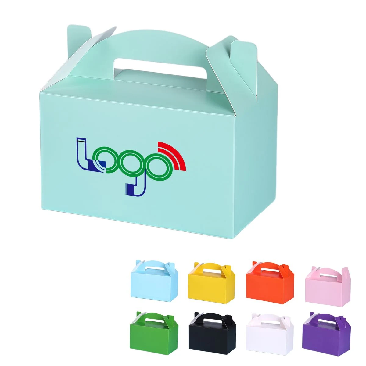 Foldable Handle-Top Cardboard Box 1