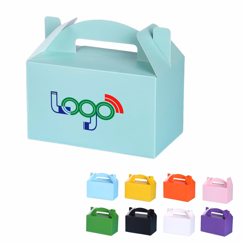 Foldable Handle-Top Cardboard Box