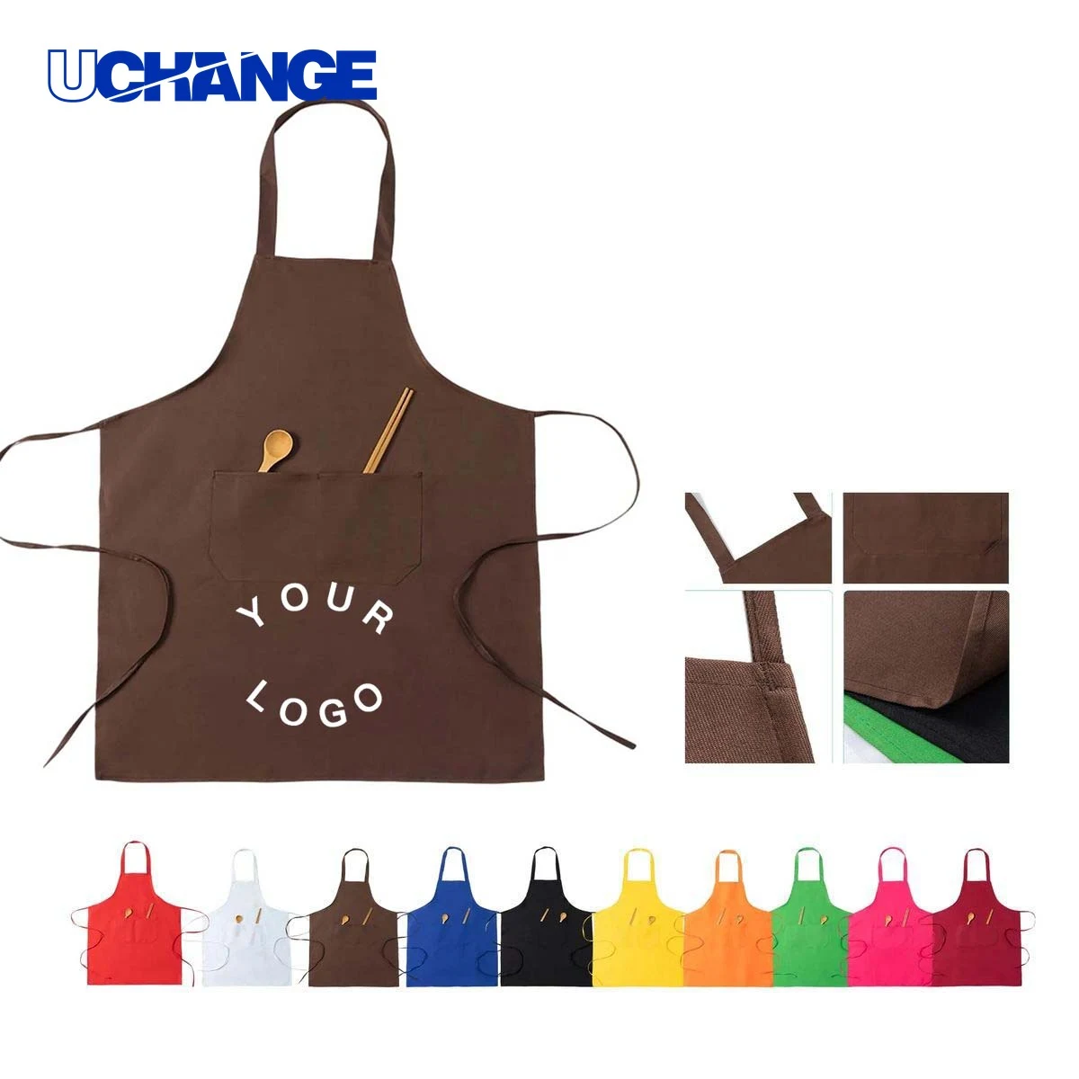 Durable Pocket Apron for Cooking Cleaning and Crafting 1