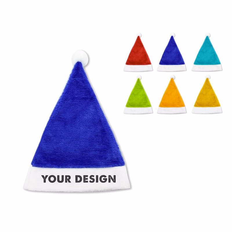 Premium Velvet Xmas Gift Cap