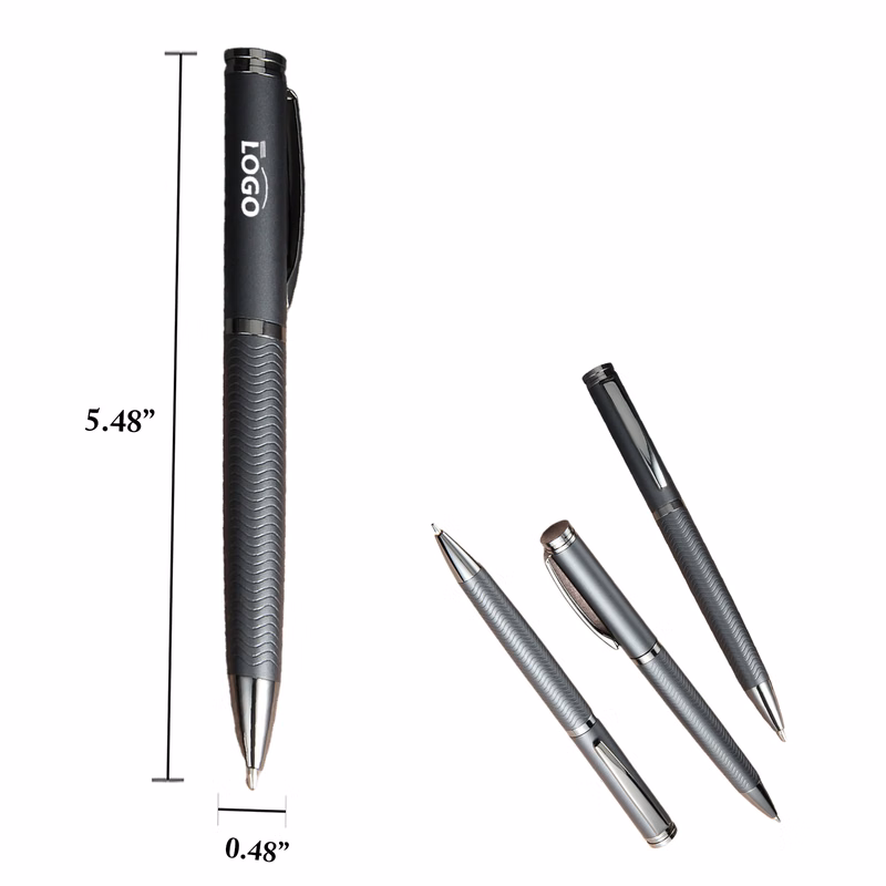 Elegant Retractable Metal Ballpoint Business Pen
