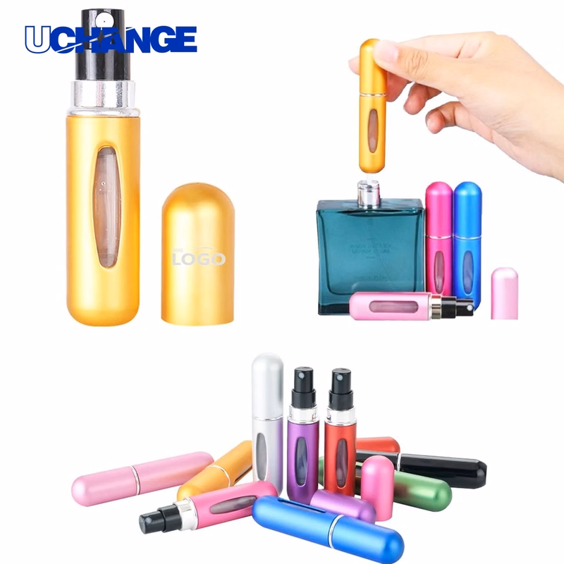 Portable Travel Spray Liquid Dispenser Bottle (0.2 OZ)