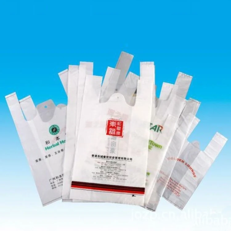 Supermarket Plastic Vest / T-Shirt Style Bags 1