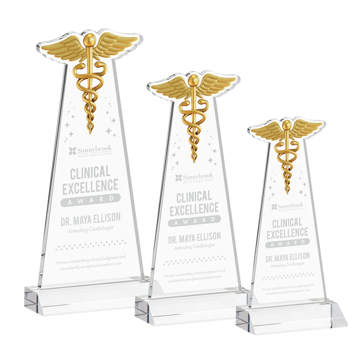 Caduceus Award - Clear 1