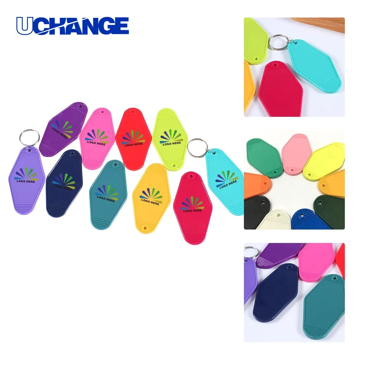 ABS Plastic Key Tag 1
