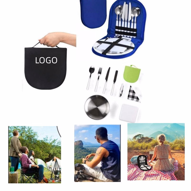 Outdoor Picnic Tableware Handbag