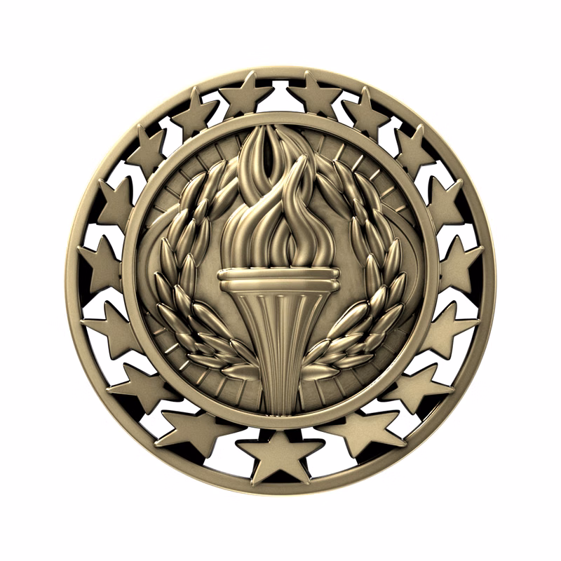 Victory Star Medallion (2-1/2")