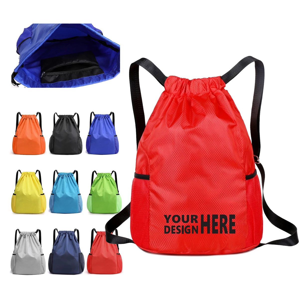 Large Capacity Outdoor Drawstring Training Bag 1