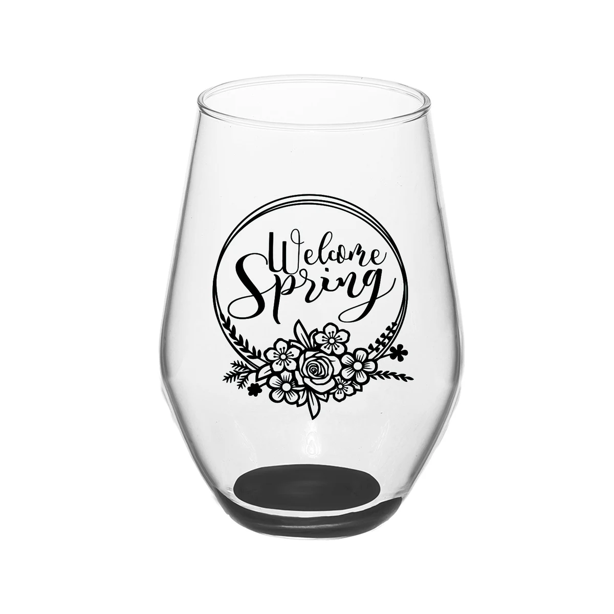 19oz Brigid Stemless Red Wine Glasses (1 Color) 1