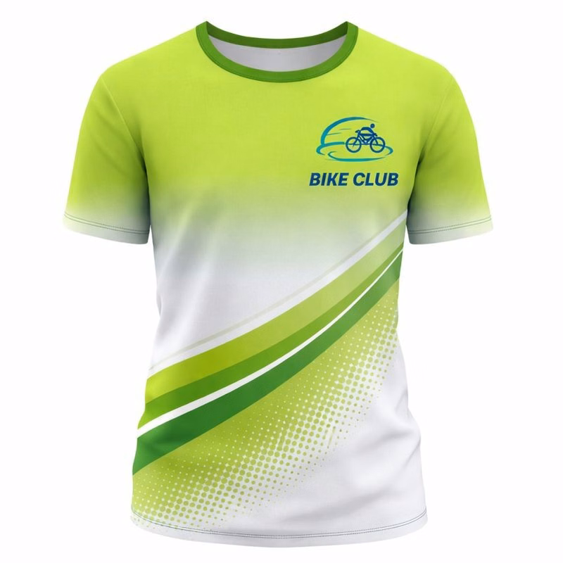 Unisex Sublimated Crew Neck Short Sleeve T Shirt