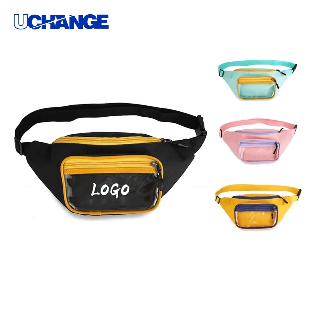 Double-Zipper Clear Fanny Bag Event-Approved Waist Carry 1