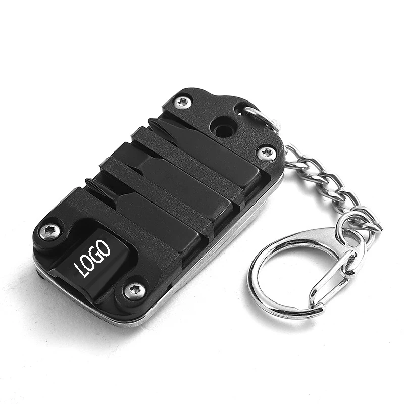 Rectangle Folding Pocket Keychain Knife 1