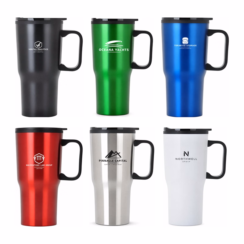 Endura 20 oz PP Insert Mug with Plastic Handle