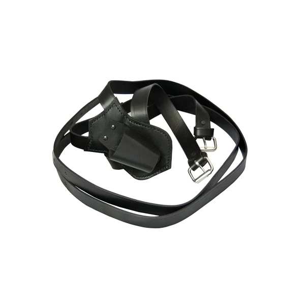 Double Strap Leather Carrying Belt 1