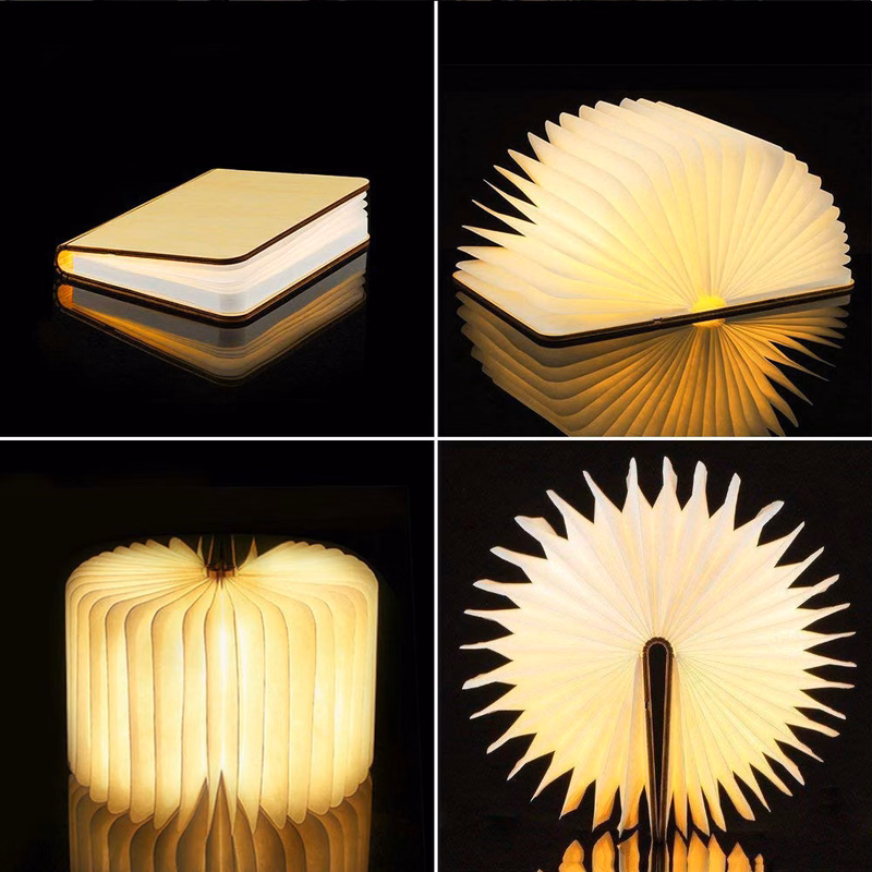 Foldable Rechargeable Book Lamp