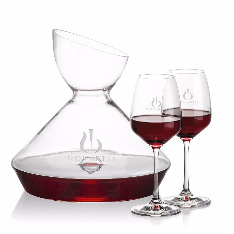 Woodbury Carafe & Oldham Wine