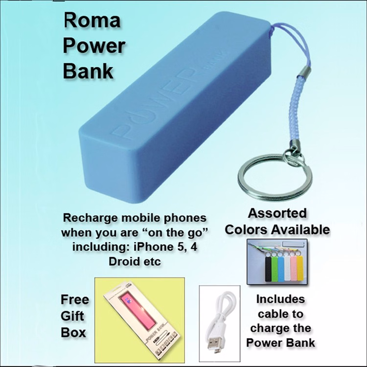 Roma Power Bank - 1800 mAh