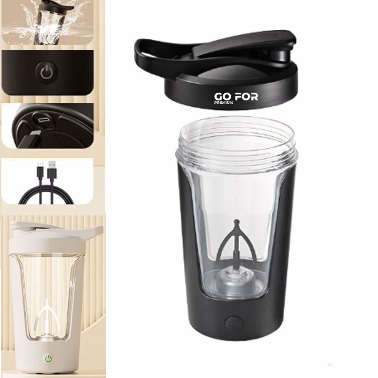 Electric Shaker Bottle for Protein Shakes
