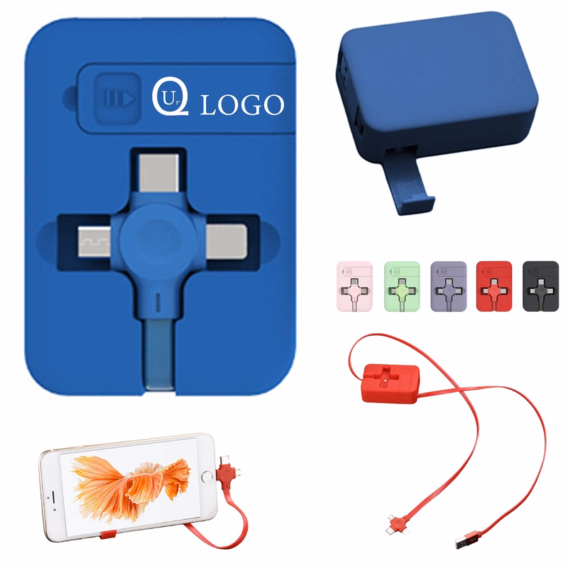 3-In-1 Phone Stand Data Cable
