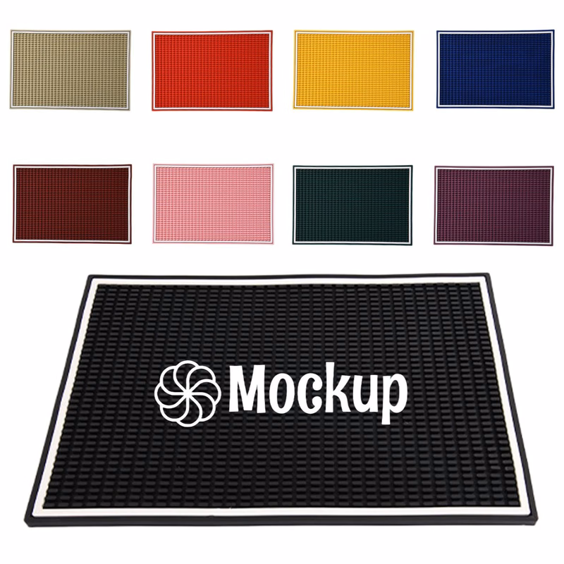 PVC Bartender Cocktail Mat