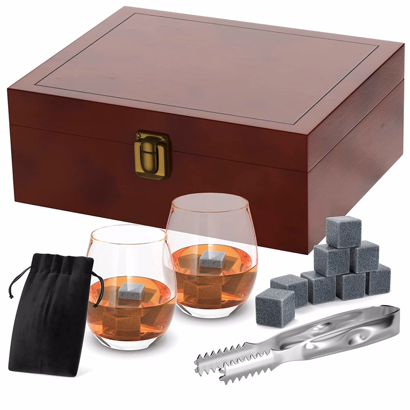 Premium Chill Rocks Whiskey Gift Set