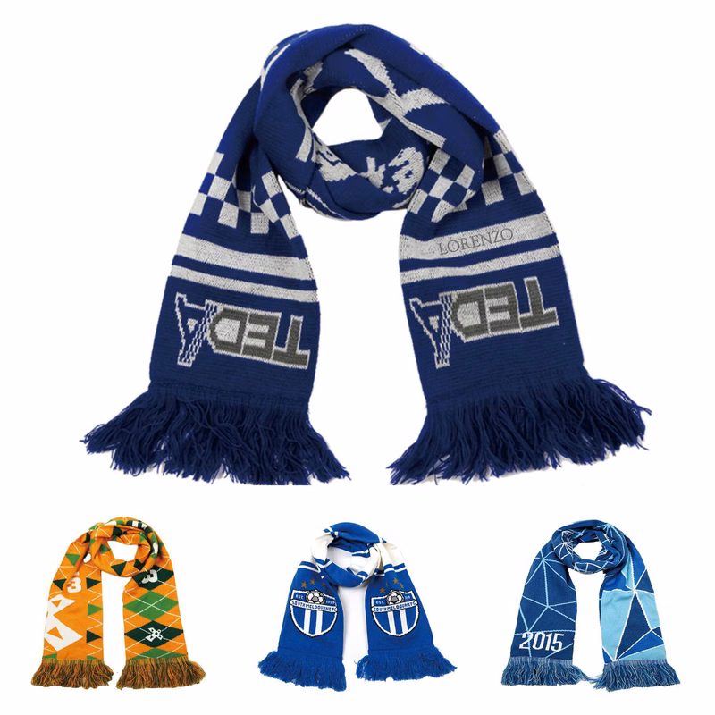Acrylic Fibers Word Cup Scarf