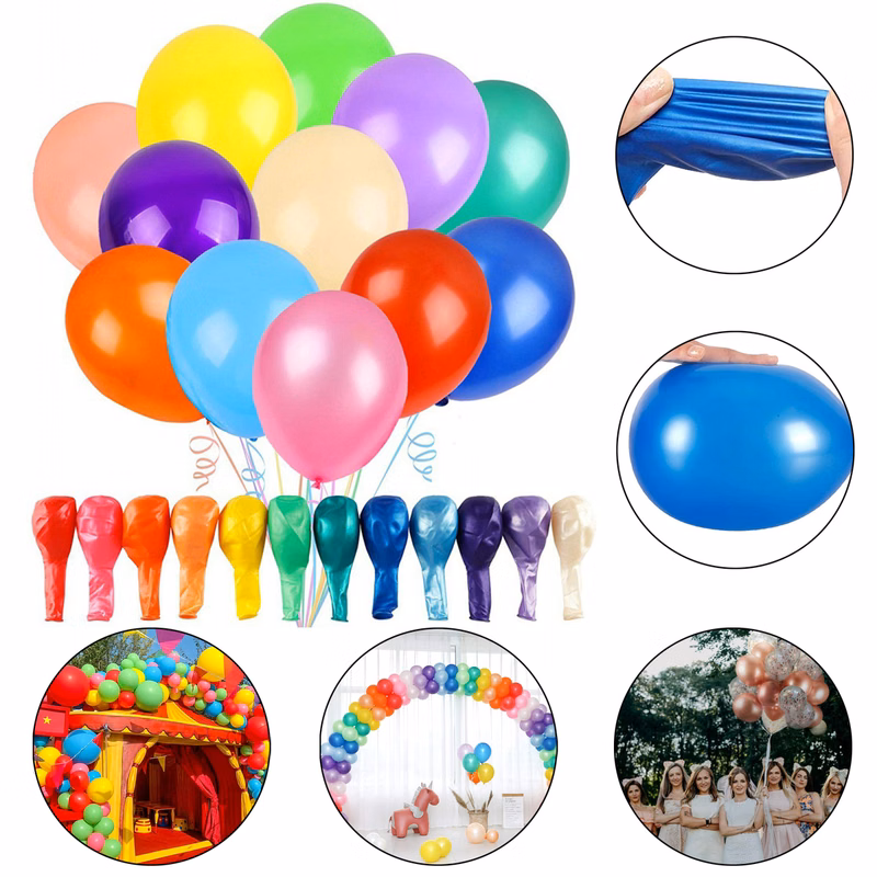 120 Balloons Assorted Color