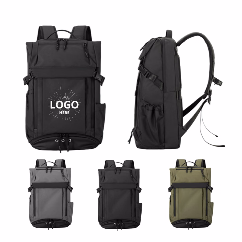 Minimalist College Backpack With Padded Straps And Organizer