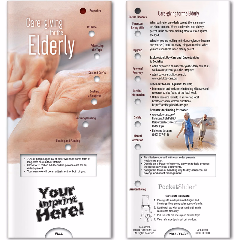 Pocket Slider - Care-giving for the Elderly