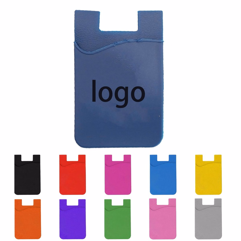 Silicone Mobile Wallet ?C Adhesive Card Pocket for Phones