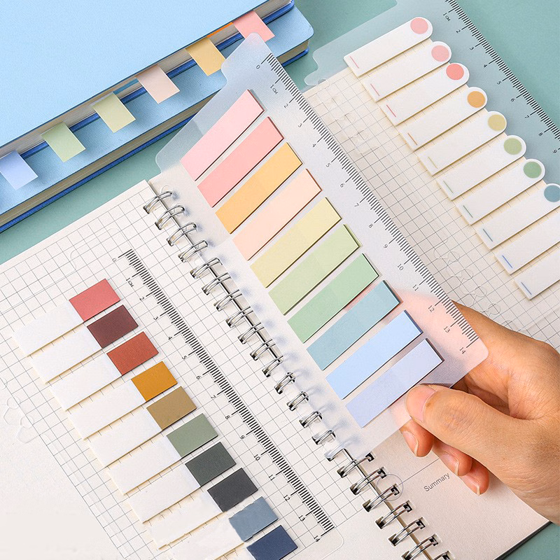 4/10'' L x 6 7/10'' W sticky note easily searched and checked