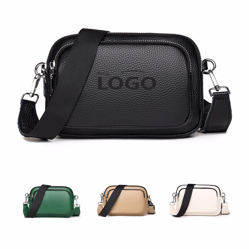 Elegant Crossbody Bag ?C Sleek Leather Design
