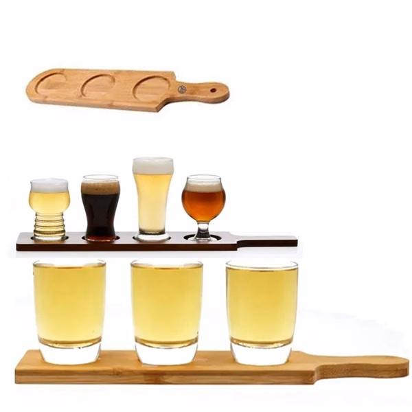2.7" Dia Base Flight Serving Paddles (Square 3 Slots, 1)