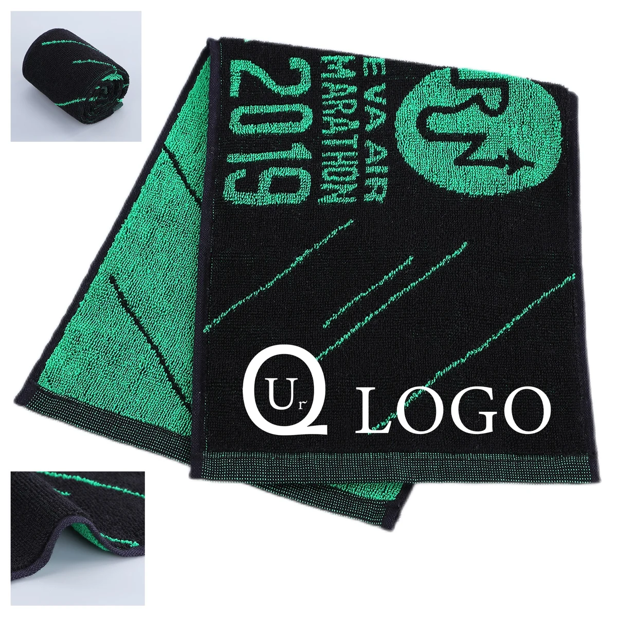 Jacquard Cotton Sports Rally Towel 1
