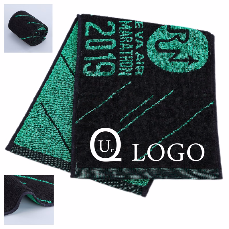 Jacquard Cotton Sports Rally Towel