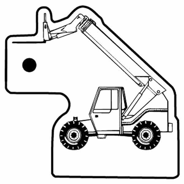 Forklift 3 Key Tag - Spot Color