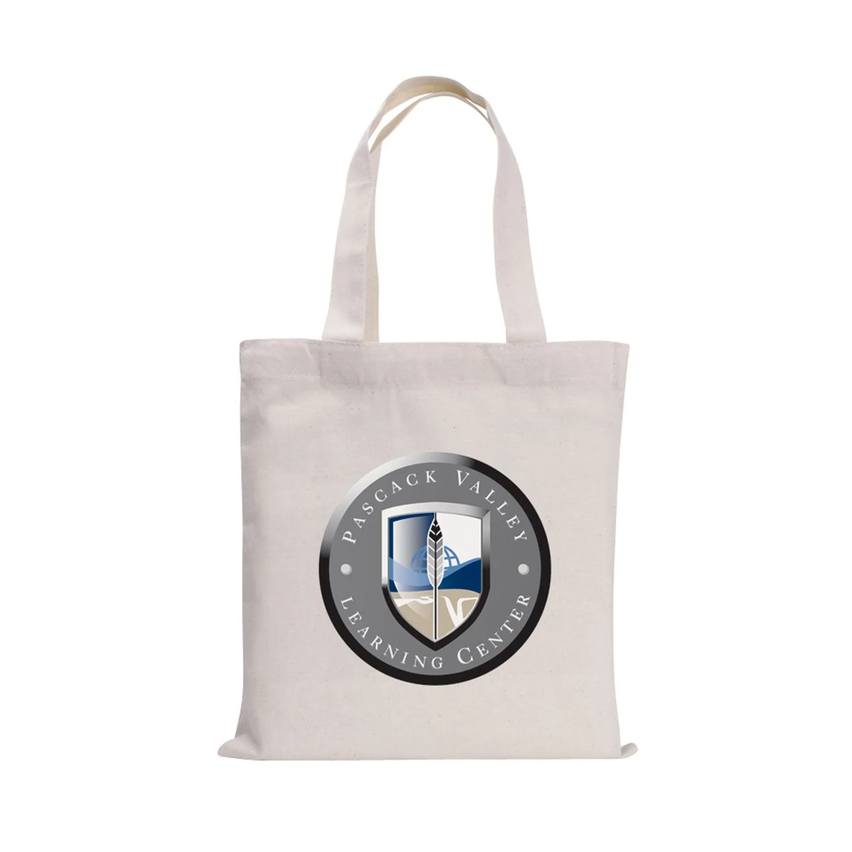 Good Value™ Natural Mini Economy Tote, custom tote bag with logo imprint 1