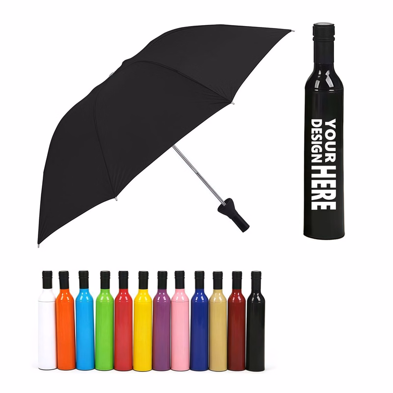 Portable Wine Bottle Umbrella