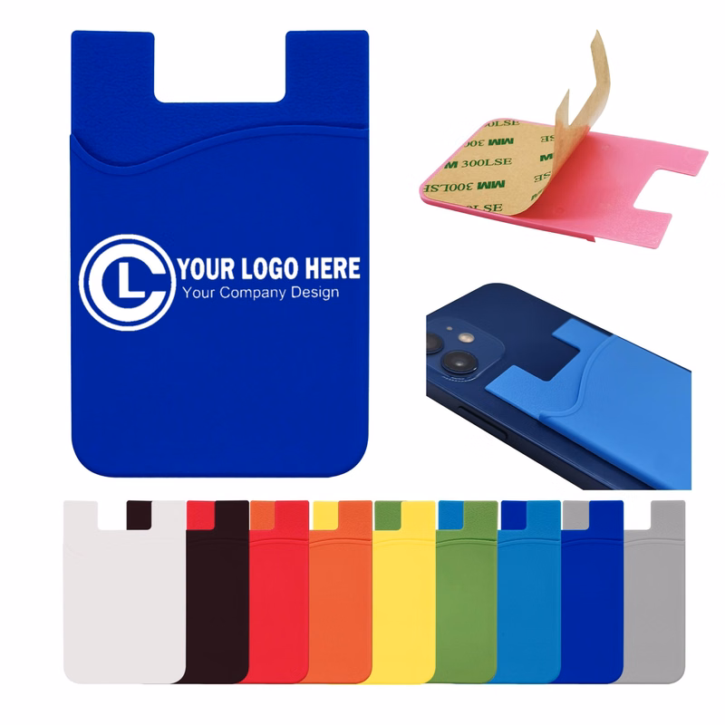 Pocket Silicone Adhesive Phone Wallet