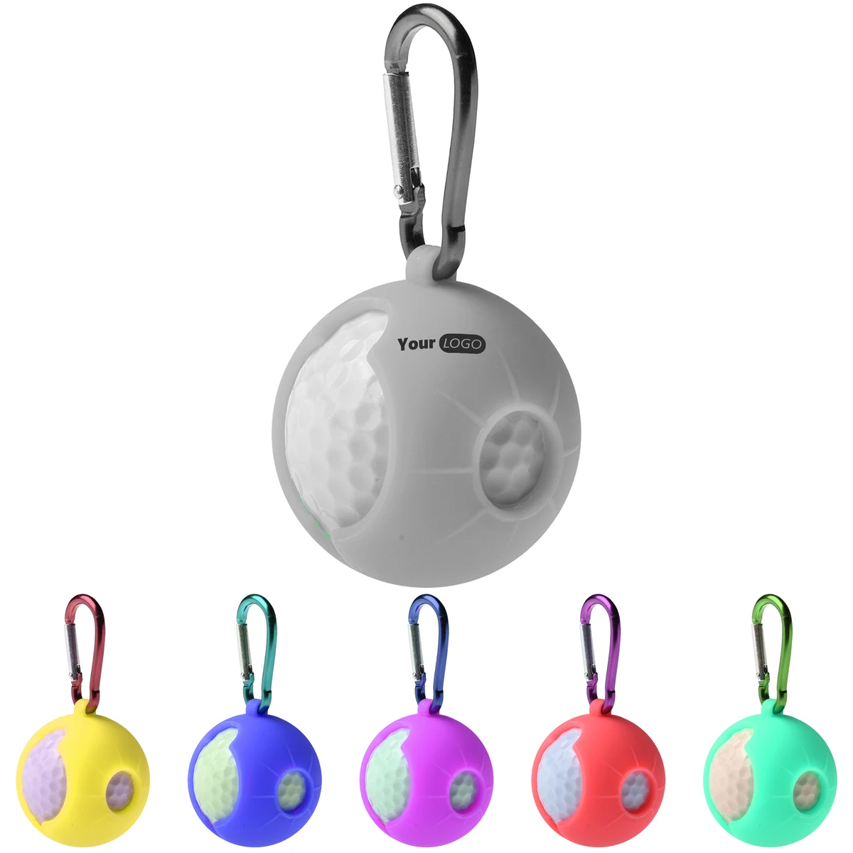 Silicone Personalized Golf Ball Protector 1