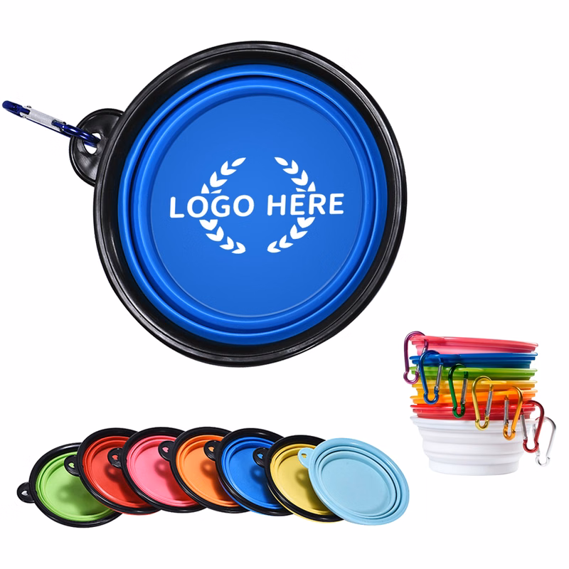 Foldable TPE Pet Bowl With Buckle