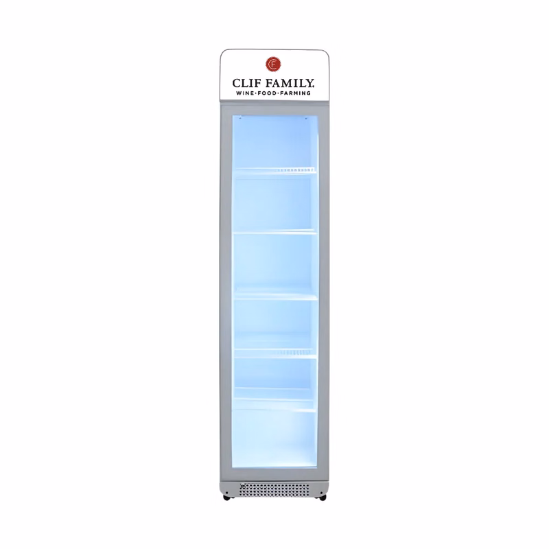 280L Retro Freestanding Fridge with Lightbox