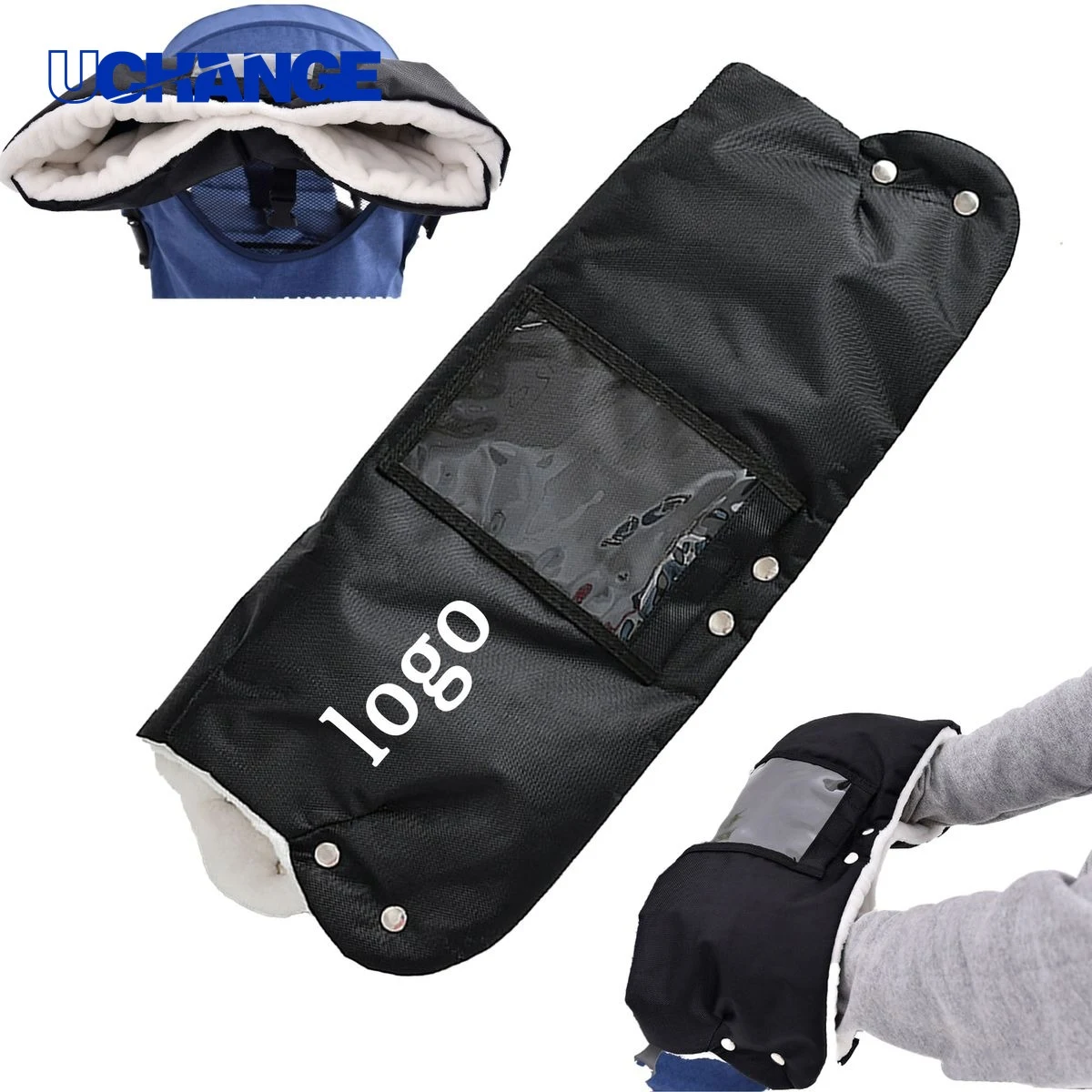 Baby Stroller Hand Warmer Gloves 1