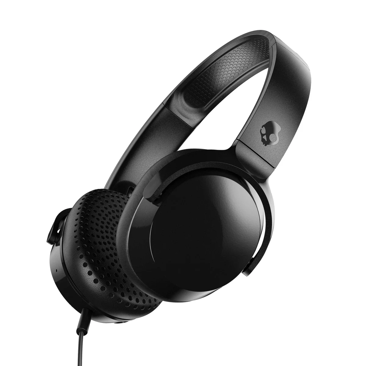 Skullcandy Riff On-Ear Wired Headphones, Convenient for Travel with 3.5mm Plug, Built-in Micropho... 1