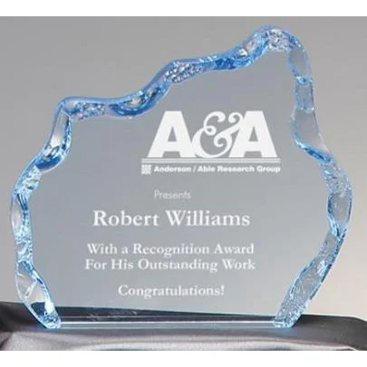 Blue Iceberg Acrylic Award 1