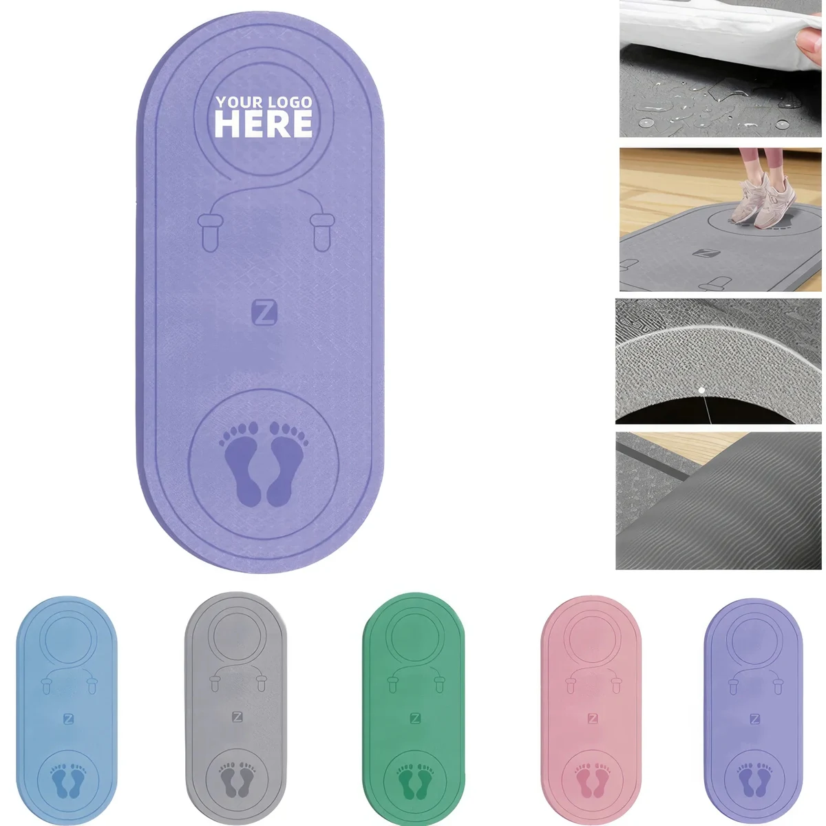 Jump Rope Fitness Exercise Mat 1