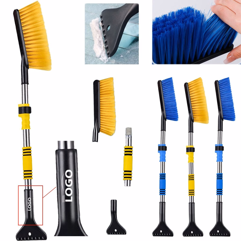 Telescopic Snow Brush and Ice Scraper