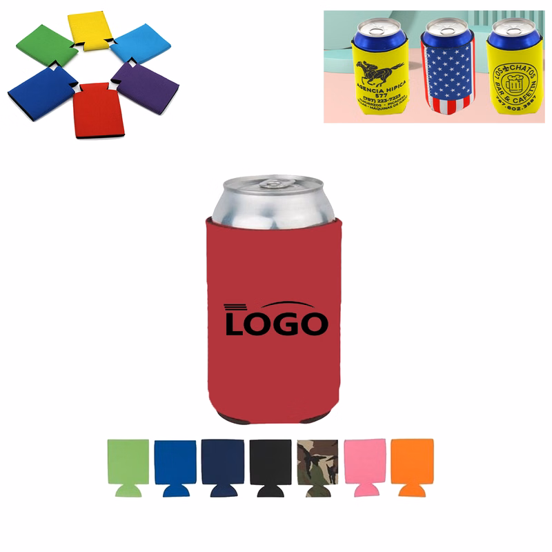 Customizable Insulated Beer Can Cooler Sleeve