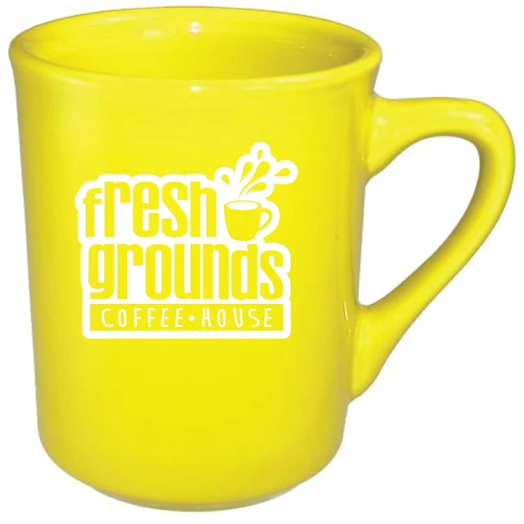 8.5 oz. Yellow Toledo Mug 1
