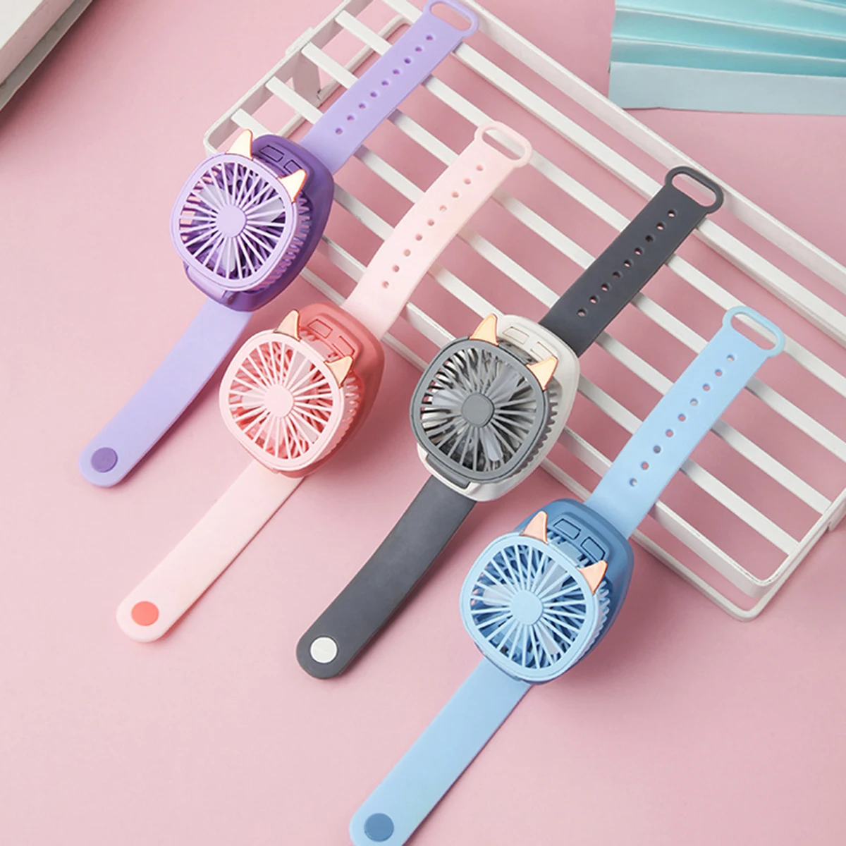 LED Portable Handheld Wrist Fan 1